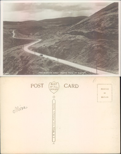 The winding great north road - the,