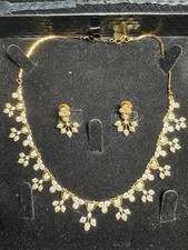 Antique Gold American Diamond