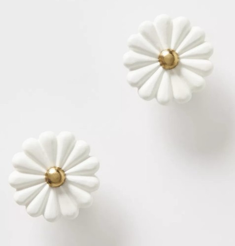 Anthropologie daisy knobs - daisy,