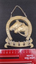 Brass Horse Shoe & Head Key