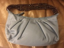 Blue silk Fenn Wright Manson handbag - brand new