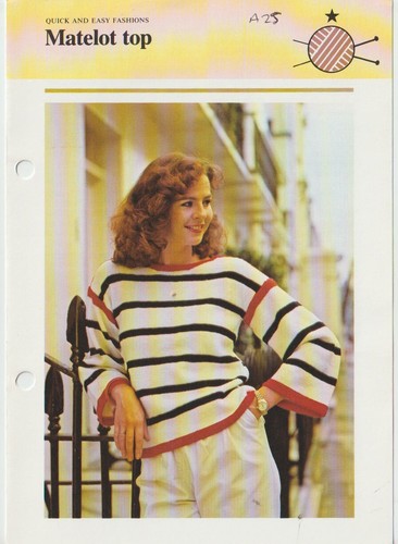 Women knitting pattern sailor - pattern.,