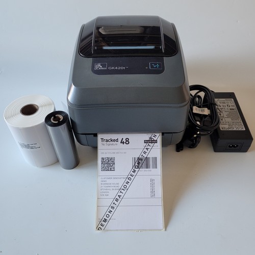 Zebra gk420t network lan - zebra,