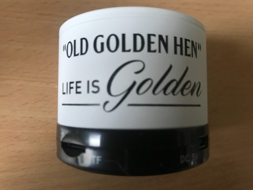 Old golden hen promotional - golden,