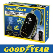 Cordless Tyre Inflator Air Compressor 80W Digital Touchscreen Pump USB LED Light