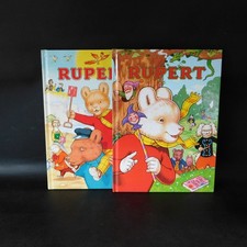 TWO VINTAGE RUPERT THE BEAR