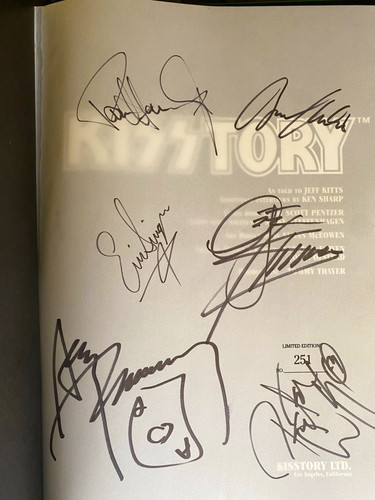 Kisstory edn 251 signed - no.,
