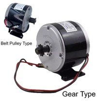 12-36V High Speed Brushed DC Motor 250-350W For Electric Bicycle E-bike Scooter