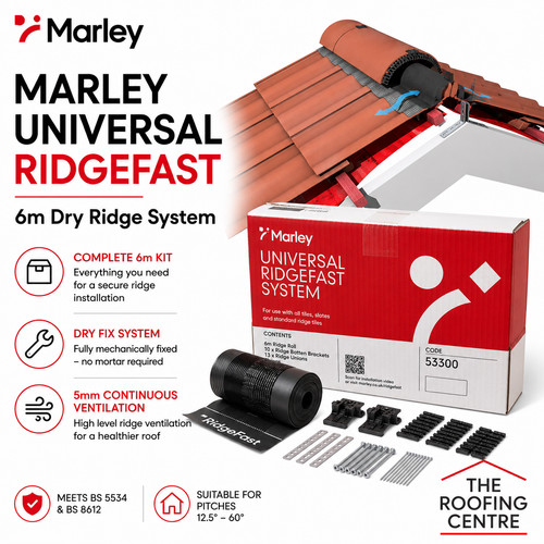 Marley universal ridgefast - ridgefast, 6m