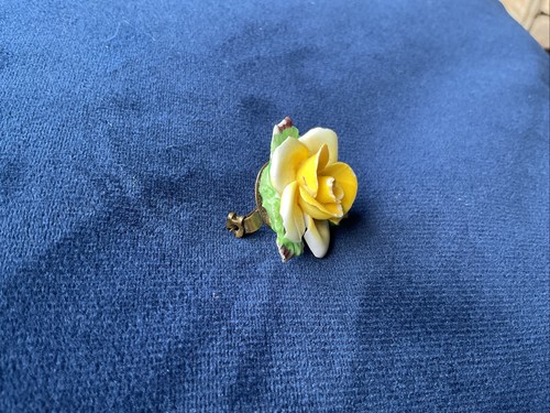 Denton china brooch made - denton,