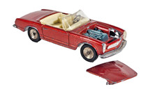 Vintage Dinky Toys 516 Mercedes-Benz 230 SL Red Car Scale 1:43 Spares & Repairs.