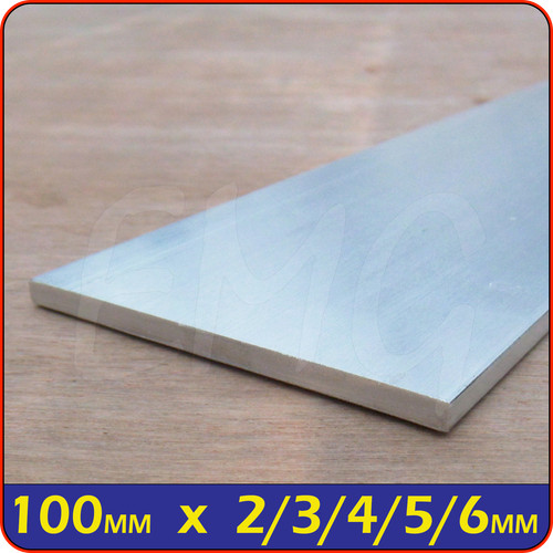 Aluminium flat bar 100mm - flat, bar 100mm