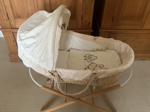 Mothercare moses basket with - mothercare,