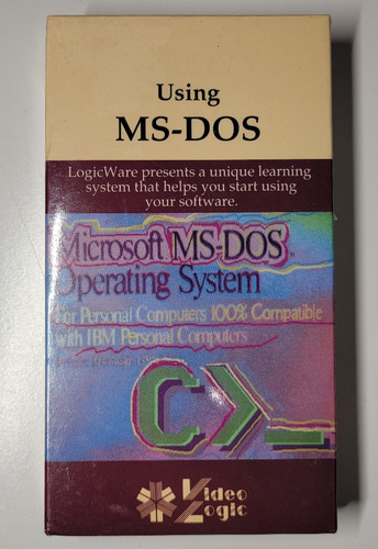 Using dos vhs tutorial - ms-dos,