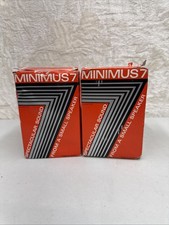 2 NEW IN BOX Realistic Minimus-7 40-2030 Black 40W Bookshelf Speakers
