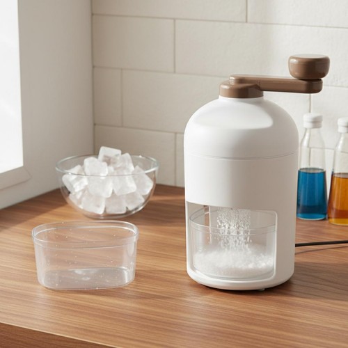 Portable ice shaver - ice, machine
