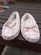 Next ladies pink slippers