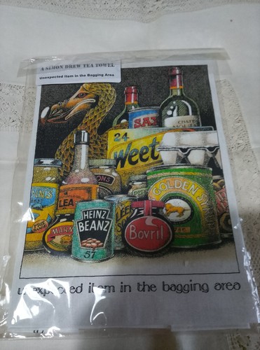 Simon drew tea towel - simon,