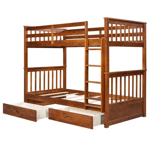 Twin over - bunk, frame