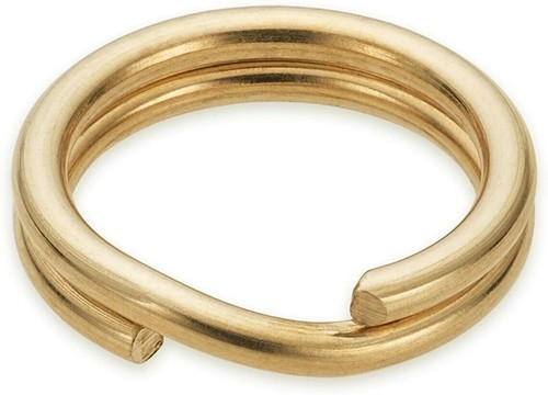 Gold split ring 9ct - gold,
