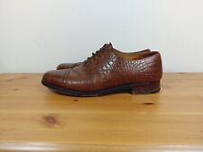 Mulberry Brogue Brown Leather Shoes Size Uk9.5/EU44.5