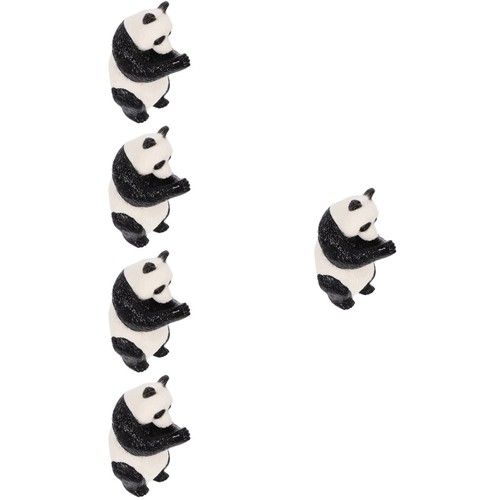 5pcs durable plastic panda - 5pcs,
