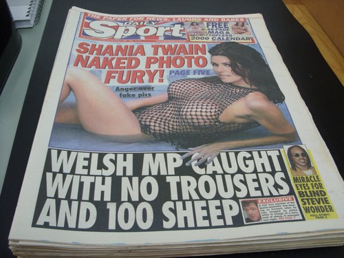 Vintage daily sport newspaper - daily,