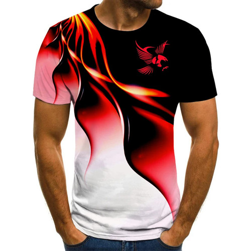 Eagle print men - men, t-shirt