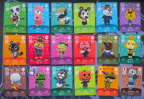 Animal crossing amiibo cards - animal,