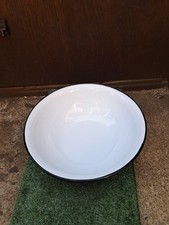Vintage Large Enamel Bowl