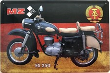 Metal sign 40 x 30 cm GDR