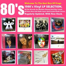 1980 vinyl s machine - 1980's, lp's