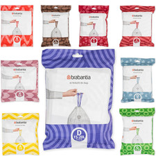 Brabantia Bin Liners Dispenser Packs PerfectFit Bags (All Sizes) 3L 5L 10L 20L