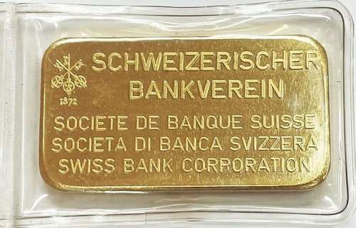Gold schweizerischer bank - gold, of