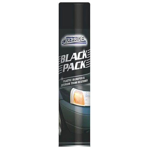 Car pride black pack bumper - black,