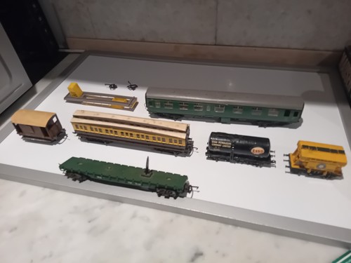 Vintage train carriages job - train,