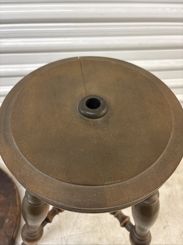 Antique oak victorian swivel - oak,