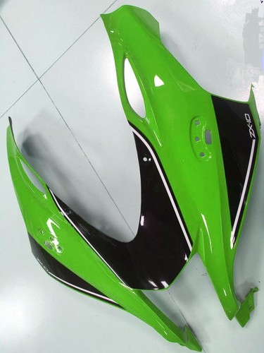 Green black front nose - black,
