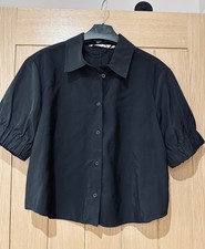 NEW ZARA Black Cropped