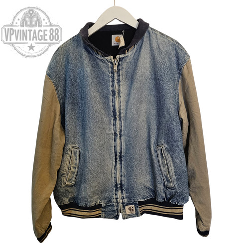 Vintage carhartt denim blue - vintage,