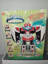 Power Rangers Time Force DX Megazord Boxed near Complete
