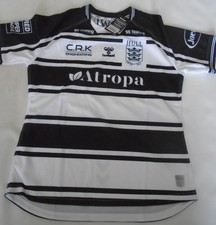 Hull FC 2021 Home Shirt Black White Rugby League Women's Ladies 2XL NEW BNWT