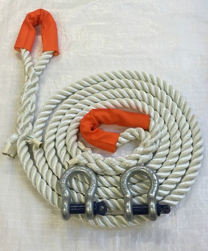 Tonne recovery tow - rope, x