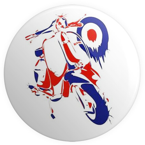 Mod various designs button - mod,