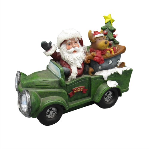 Light santa christmas - light,
