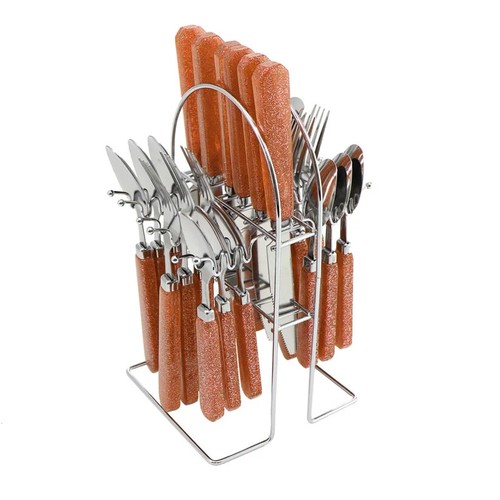 Stainless cutlery steel sets - steel,