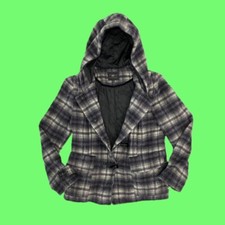 NEW LOOK Checkered Hooded