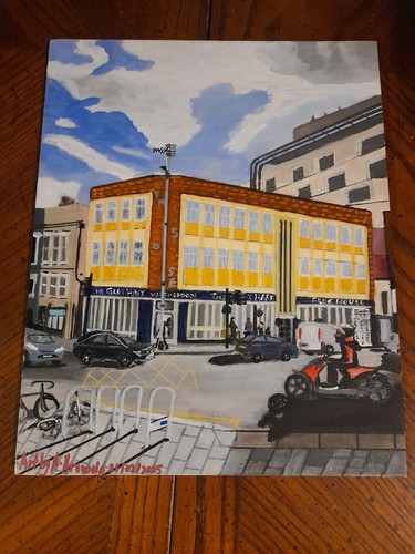 Acrylic painting canvas by - on,