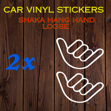 2x SHAKA HANG HAND LOOSE Surf