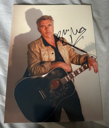 Glen matlock signed picture - matlock,